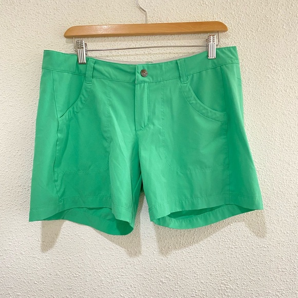 Patagonia Happy Hike Shorts in Mint Green - Picture 2 of 5